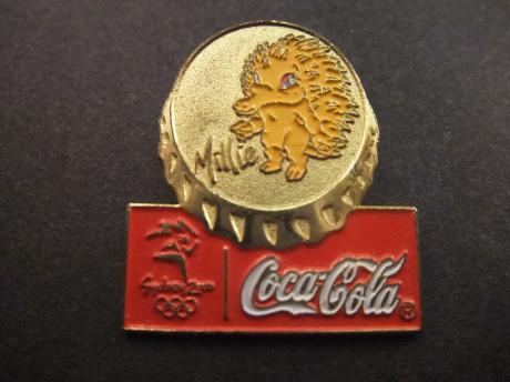 Olympische Spelen Sydney 2000 mascotte Millie Coca Cola